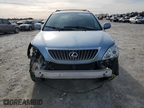 2008 Lexus RX with VIN 2T2HK31UX8C059750, listed as a Copart auction lot 41822825 with 186,805 mi miles and Salvage Title. Bid and sale history available at carsss.com. Image 5.
