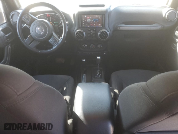 2018 Jeep Wrangler JK Unlimited Sport S with VIN 1C4BJWDG3JL822565, listed as a Copart auction lot 47125535 with 77,164 mi miles and Salvage Title. Bid and sale history available at carsss.com. Image 8.