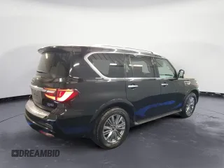 2021 Infiniti QX80 LUXE with VIN JN8AZ2AF6M9720255, listed as a Copart auction lot 64217953 with 40,331 mi miles. Bid and sale history available at carsss.com. Image 3.