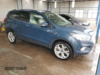 2019 Ford Escape Titanium with VIN 1FMCU9J98KUB77258, listed as a Copart auction lot 51213435 with 92,708 mi miles and Clean Title. Bid and sale history available at carsss.com. Image 4.