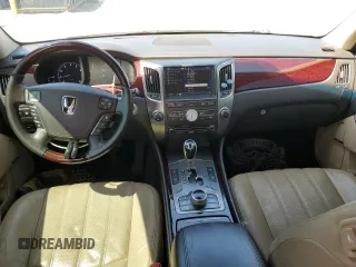 2012 Hyundai Equus Signature with VIN KMHGH4JH5CU050422, listed as a Copart auction lot 51899685 with 64,641 mi miles and Salvage title. Bid and sale history available at DreamBid. Image 8.