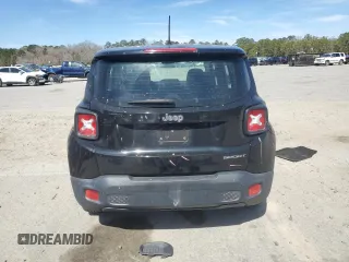 2017 Jeep Renegade Sport with VIN ZACCJAAH5HPE97377, listed as a Copart auction lot 47467545 with 128,006 mi miles and Salvage title. Bid and sale history available at DreamBid. Image 6.