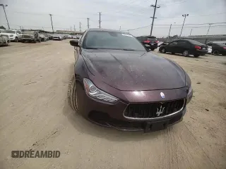 2017 Maserati Ghibli with VIN ZAM57XSA4H1197224, listed as a Copart auction lot 62281233 with 74,389 mi miles. Bid and sale history available at carsss.com. Image 11.