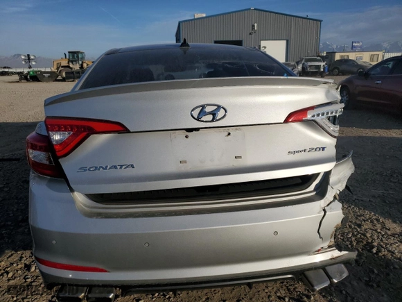 2015 Hyundai Sonata 2.0T Limited with VIN 5NPE34AB5FH049436, listed as a Copart auction lot 85222984 with 101,124 mi miles and Salvage Title. Bid and sale history available at carsss.com. Image 6.