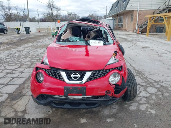 2016 Nissan Juke S with VIN JN8AF5MV8GT655736, listed as a IAAI auction lot 42022279 with 79,352 mi miles and . Bid and sale history available at carsss.com. Image 12.