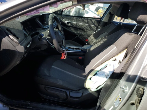 2021 Hyundai Sonata SE with VIN 5NPEG4JA1MH074486, listed as a Copart auction lot 76439804 with 125,735 mi miles and Salvage Title. Bid and sale history available at carsss.com. Image 7.