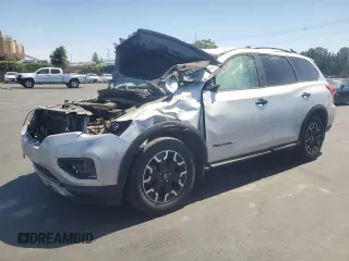 2019 Nissan Pathfinder SL with VIN 5N1DR2MN5KC633857, listed as a Copart auction lot 58213385 with Not provided miles and Non repairable. Bid and sale history available at DreamBid. Image 1.
