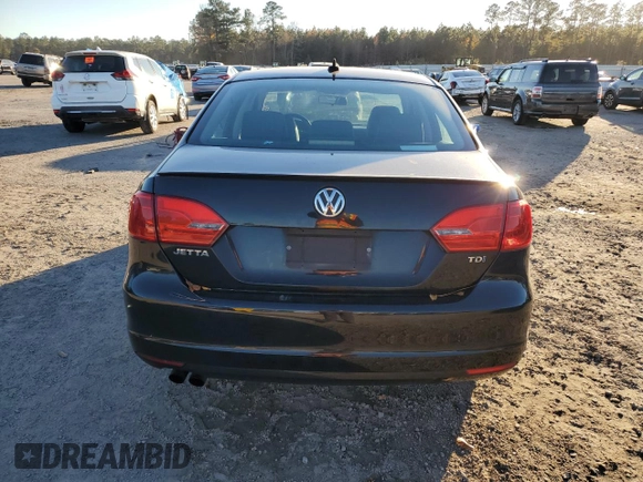 2012 Volkswagen Jetta TDI w/Premium with VIN 3VWLL7AJ3CM339211, listed as a Copart auction lot 83960074 with 112,942 mi miles and Salvage title. Bid and sale history available at DreamBid. Image 6.