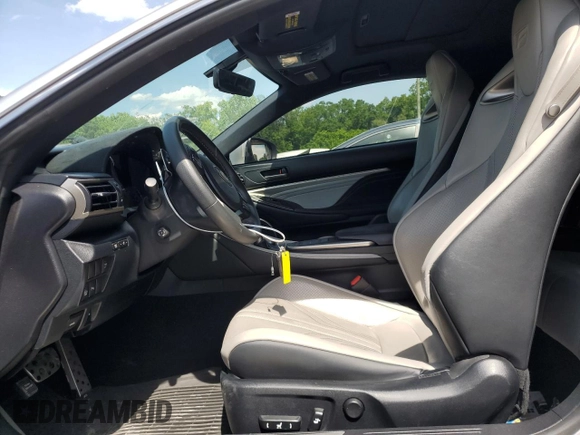 2015 Lexus RC F F z VIN JTHHP5BC2F5003771, wystawiony jako Copart lot #56905654 z przebiegiem 89 081 mil mil oraz Szkoda całkowita • Salvage title. Historia ofert i sprzedaży dostępna na DreamBid. Obrazek 7.