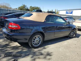 2000 Volvo C70 with VIN YV1NC56D1YJ010900, listed as a Copart auction lot 89138035 with 58,469 mi miles and Salvage Title. Bid and sale history available at carsss.com. Image 3.