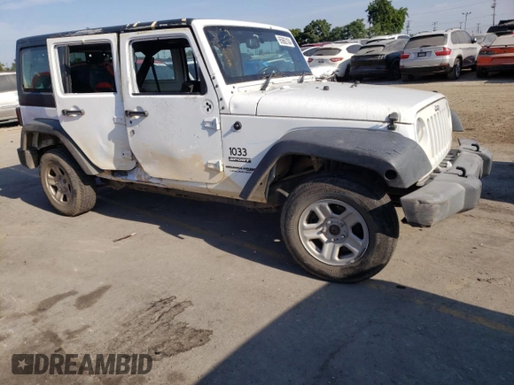 2018 Jeep Wrangler JK Unlimited Sport RHD with VIN 1C4BJWKG2JL832748, listed as a Copart auction lot 65962104 with 0 mi miles and Salvage Title. Bid and sale history available at carsss.com. Image 4.