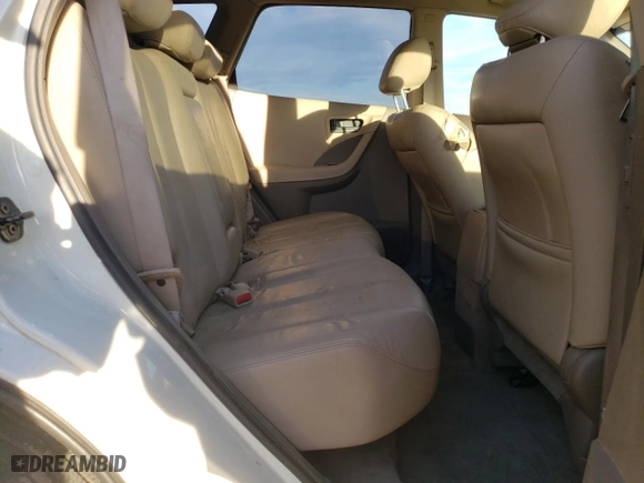 2005 Nissan Murano SL with VIN JN8AZ08TX5W326129, listed as a Copart auction lot 46296765 with 142,980 mi miles and Salvage Title. Bid and sale history available at carsss.com. Image 12.
