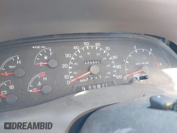 1999 Ford F-250 XL с VIN 1FTNX21F0XEA21055, выставлен на аукционе IAAI как лот 41337200 с пробегом 173 431 миль миль и . История ставок и продаж доступна на DreamBid. Изображение 7.