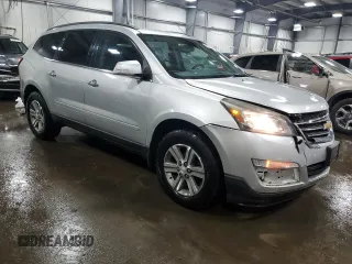 2015 Chevrolet Traverse LT with VIN 1GNKVGKD4FJ364483, listed as a Copart auction lot 48001815 with 190,287 mi miles and Salvage title. Bid and sale history available at DreamBid. Image 4.