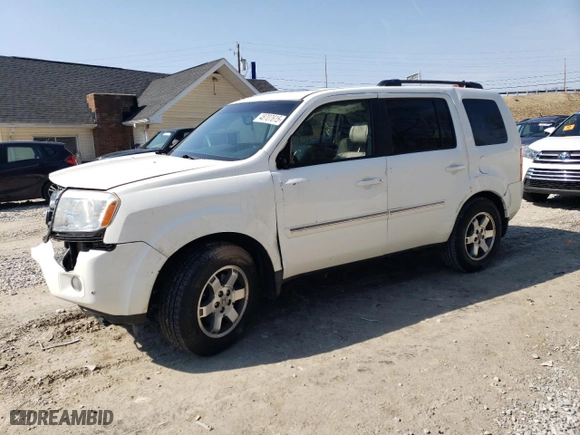 2009 Honda Pilot Touring with VIN 5FNYF38839B007228, listed as a Copart auction lot 48707615 with 0 mi miles and Salvage Title. Bid and sale history available at carsss.com. Image 1.