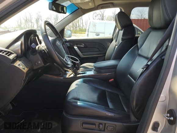 2012 Acura MDX with VIN 2HNYD2H26CH507620, listed as a Copart auction lot 52337315 with 121,624 mi miles and Salvage title. Bid and sale history available at DreamBid. Image 7.