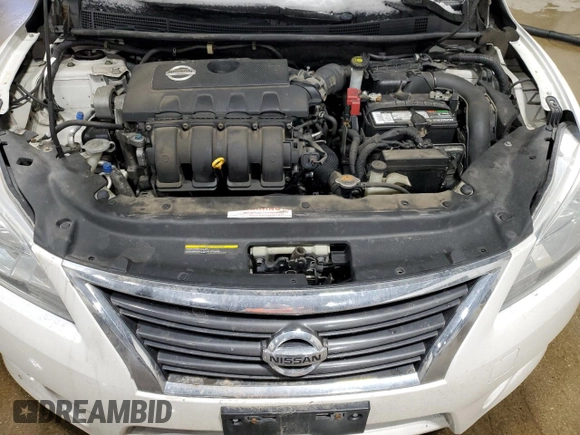 2013 Nissan Sentra S with VIN 3N1AB7APXDL709856, listed as a Copart auction lot 48317025 with 172,603 mi miles and Salvage Title. Bid and sale history available at DreamBid. Image 11.