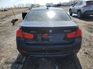 2015 BMW 3 Series 320i xDrive with VIN WBA3C3G59FNT51733, listed as a Copart auction lot 52123345 with Not provided miles and Salvage title. Bid and sale history available at DreamBid. Image 6.