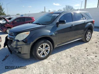 2013 Chevrolet Equinox LS with VIN 2GNALBEKXD6427174, listed as a Copart auction lot 53486765 with 199,017 mi miles and Salvage Title. Bid and sale history available at carsss.com. Image 1.