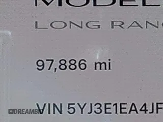 2018 Tesla Model 3 Long Range Battery z VIN 5YJ3E1EA4JF078080, wystawiony jako IAAI lot #41688015 z przebiegiem 97 886 mil mil oraz . Historia ofert i sprzedaży dostępna na DreamBid. Obrazek 15.