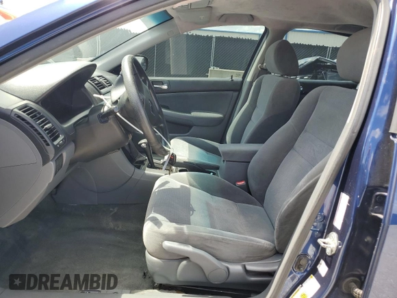 2005 Honda Accord LX with VIN 1HGCM56405A153313, listed as a Copart auction lot 64509175 with 158,674 mi miles and Salvage title. Bid and sale history available at DreamBid. Image 7.