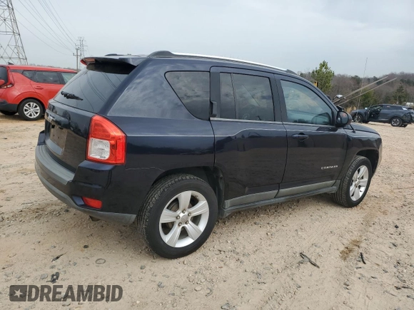 2011 Jeep Compass with VIN 1J4NT1FB9BD208248, listed as a Copart auction lot 48203455 with 127,934 mi miles and Salvage Title. Bid and sale history available at carsss.com. Image 3.