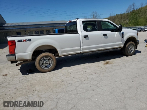2021 Ford F-250 XL with VIN 1FT7W2B60MEC25893, listed as a Copart auction lot 53987315 with 55,235 mi miles and Salvage title. Bid and sale history available at DreamBid. Image 3.