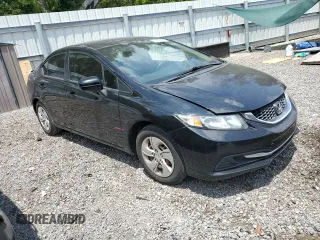 2015 Honda Civic Sedan LX with VIN 19XFB2F5XFE111531, listed as a Copart auction lot 52566505 with 145,226 mi miles and Non Repairable. Bid and sale history available at carsss.com. Image 4.