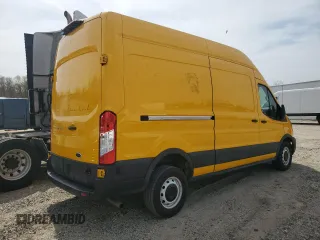2023 Ford Transit Cargo with VIN 1FTBR1X8XPKA66862, listed as a Copart auction lot 56077795 with 41,556 mi miles and Salvage Title. Bid and sale history available at DreamBid. Image 3.