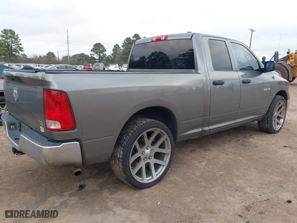 2010 Dodge Ram 1500 ST with VIN 1D7RB1GP2AS248756, listed as a IAAI auction lot 41478178 with 268,353 mi miles. Bid and sale history available at carsss.com. Image 4.