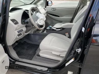 2015 Nissan LEAF SV with VIN 1N4AZ0CP6FC301534, listed as a Copart auction lot 51158153 with 66,443 mi miles. Bid and sale history available at carsss.com. Image 7.