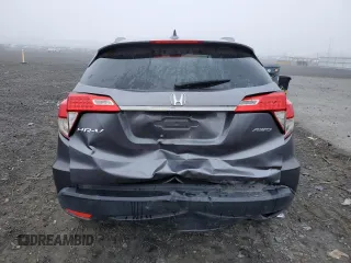 2019 Honda HR-V EX-L with VIN 3CZRU6H79KM703378, listed as a Copart auction lot 77941844 with 92,839 mi miles and Salvage Title. Bid and sale history available at carsss.com. Image 6.