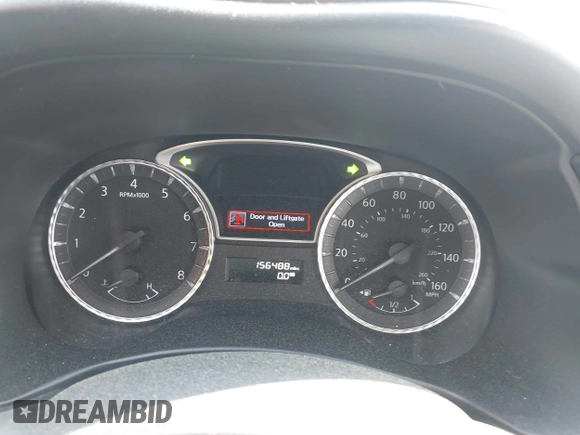2017 Infiniti QX60 with VIN 5N1DL0MM3HC504232, listed as a IAAI auction lot 41940671 with 156,488 mi miles and . Bid and sale history available at DreamBid. Image 7.