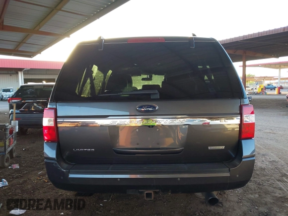 2017 Ford Expedition Max Limited z VIN 1FMJK2AT1HEA62133, wystawiony jako IAAI lot #42620755 z przebiegiem 174 661 mil mil oraz . Historia ofert i sprzedaży dostępna na DreamBid. Obrazek 16.