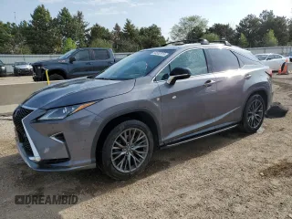 2018 Lexus RX 350 with VIN 2T2BZMCA0JC135623, listed as a Copart auction lot 54552815 with 76,986 mi miles and Salvage title. Bid and sale history available at DreamBid. Image 1.