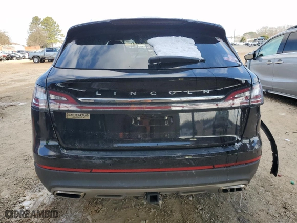 2022 Lincoln Nautilus Reserve with VIN 2LMPJ8KP1NBL18252, listed as a Copart auction lot 45697175 with 0 mi miles and Salvage Title. Bid and sale history available at carsss.com. Image 6.