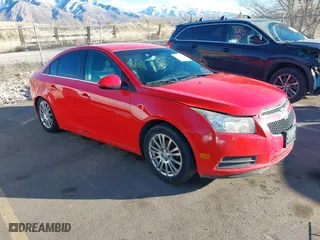 2014 Chevrolet Cruze ECO with VIN 1G1PJ5SB3E7215483, listed as a IAAI auction lot 41526715 with 146,198 mi miles. Bid and sale history available at carsss.com. Image 1.