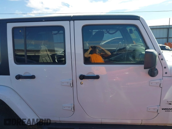 2017 Jeep Wrangler Unlimited Sahara with VIN 1C4BJWEG2HL552382, listed as a IAAI auction lot 41631092 with 96,097 mi miles and . Bid and sale history available at DreamBid. Image 14.