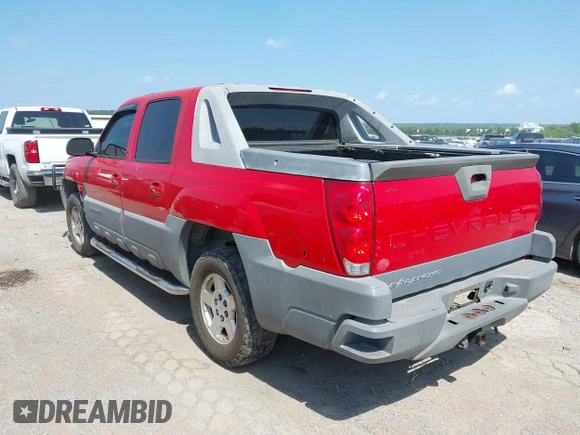 2002 Chevrolet Avalanche with VIN 3GNEC13T62G311995, listed as a IAAI auction lot 42739395 with 260,105 mi miles and . Bid and sale history available at DreamBid. Image 3.