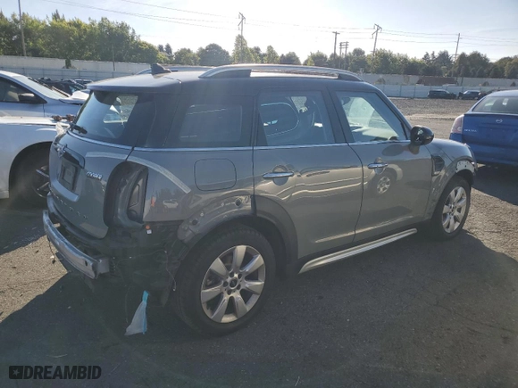 2017 MINI Countryman Cooper with VIN WMZYS7C34H3B63100, listed as a Copart auction lot 74040954 with 49,060 mi miles and Salvage Title. Bid and sale history available at carsss.com. Image 3.