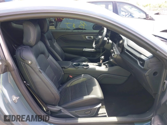 2024 Ford Mustang EcoBoost with VIN 1FA6P8TH8R5140468, listed as a IAAI auction lot 42157511 with 9,559 mi miles and . Bid and sale history available at DreamBid. Image 5.