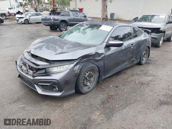 2020 Honda Civic Si with VIN 2HGFC3A57LH753345, listed as a IAAI auction lot 42074785 with 89,069 mi miles and . Bid and sale history available at DreamBid. Image 2.