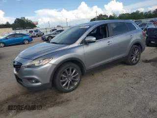 2014 Mazda CX-9 Grand Touring with VIN JM3TB3DA9E0447081, listed as a Copart auction lot 61389255 with 171,015 mi miles and Salvage title. Bid and sale history available at DreamBid. Image 1.