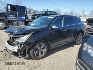 2019 Acura MDX with VIN 5J8YD4H3XKL034124, listed as a Copart auction lot 45996825 with 73,569 mi miles and Salvage Title. Bid and sale history available at carsss.com. Image 1.