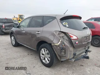 2014 Nissan Murano SV with VIN JN8AZ1MU4EW409379, listed as a IAAI auction lot 41633566 with 167,525 mi miles and . Bid and sale history available at DreamBid. Image 3.