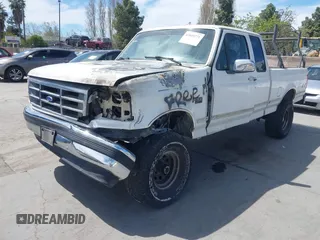 1995 Ford F-150 with VIN 1FTEX14N0SKB17050, listed as a IAAI auction lot 42019771 with 1 mi miles. Bid and sale history available at carsss.com. Image 6.