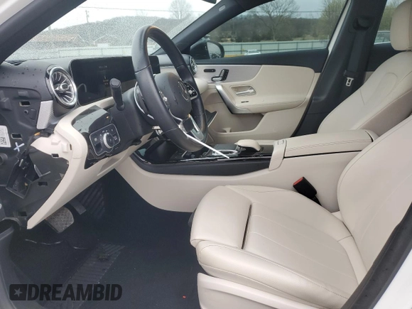 2020 Mercedes-Benz A 220 with VIN W1K3G4EB9LJ223927, listed as a Copart auction lot 49829255 with 37,088 mi miles and Salvage Title. Bid and sale history available at DreamBid. Image 7.