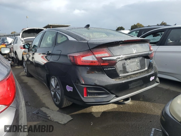 2018 Honda Clarity Plug-In Hybrid Touring with VIN JHMZC5F3XJC019182, listed as a Copart auction lot 43021054 with 141,579 mi miles. Bid and sale history available at carsss.com. Image 2.