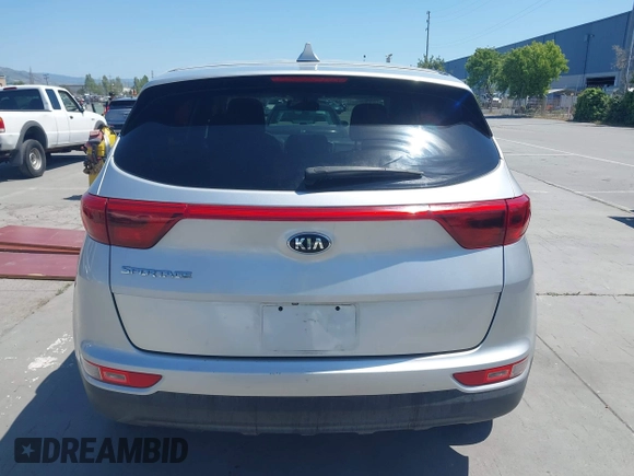2017 Kia Sportage LX with VIN KNDPMCAC8H7130334, listed as a IAAI auction lot 42184166 with 128,364 mi miles and . Bid and sale history available at carsss.com. Image 16.