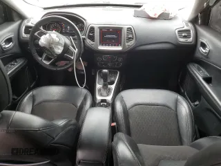 2017 Jeep Compass Latitude with VIN 3C4NJDBB2HT656451, listed as a Copart auction lot 49722475 with 143,765 mi miles and Non Repairable. Bid and sale history available at carsss.com. Image 8.